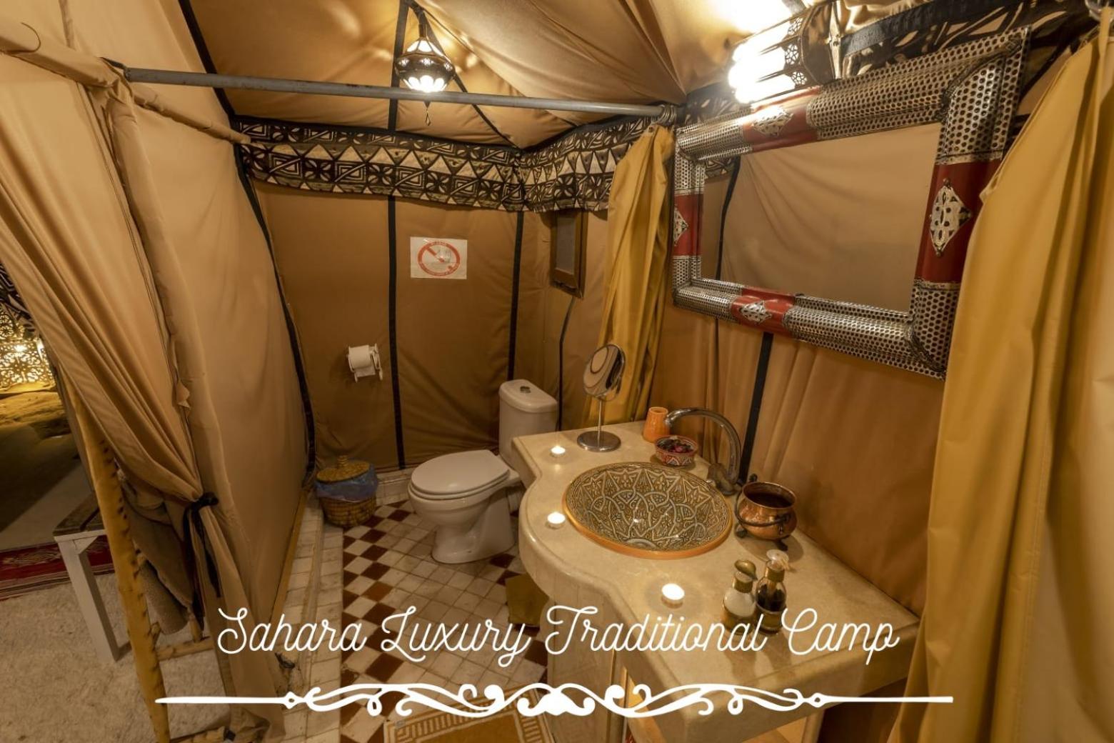 Merzouga Luxury Traditional Camp Bagian luar foto