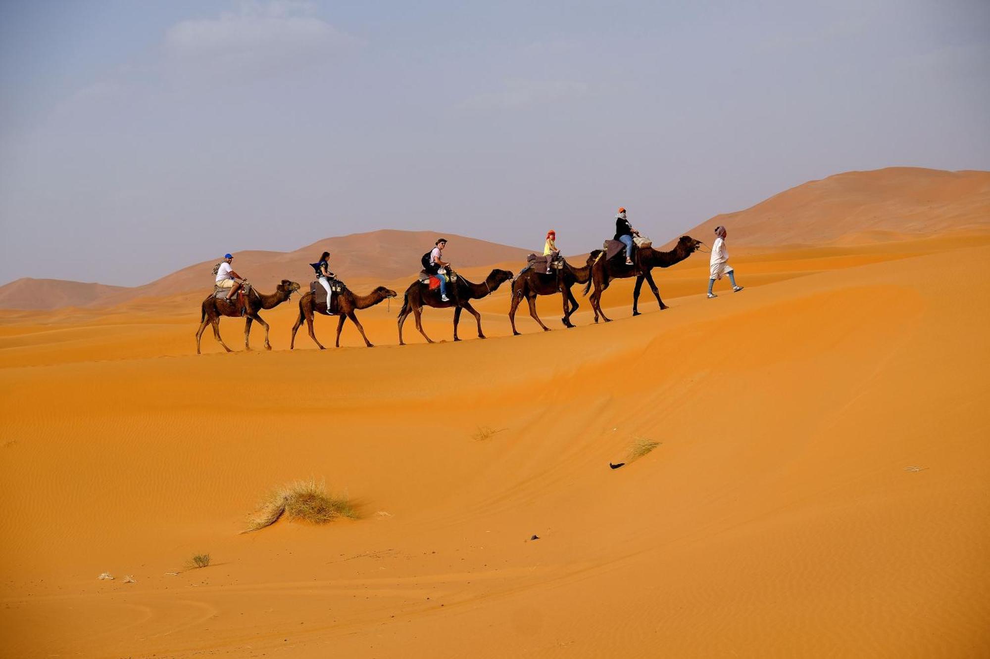 Merzouga Luxury Traditional Camp Bagian luar foto