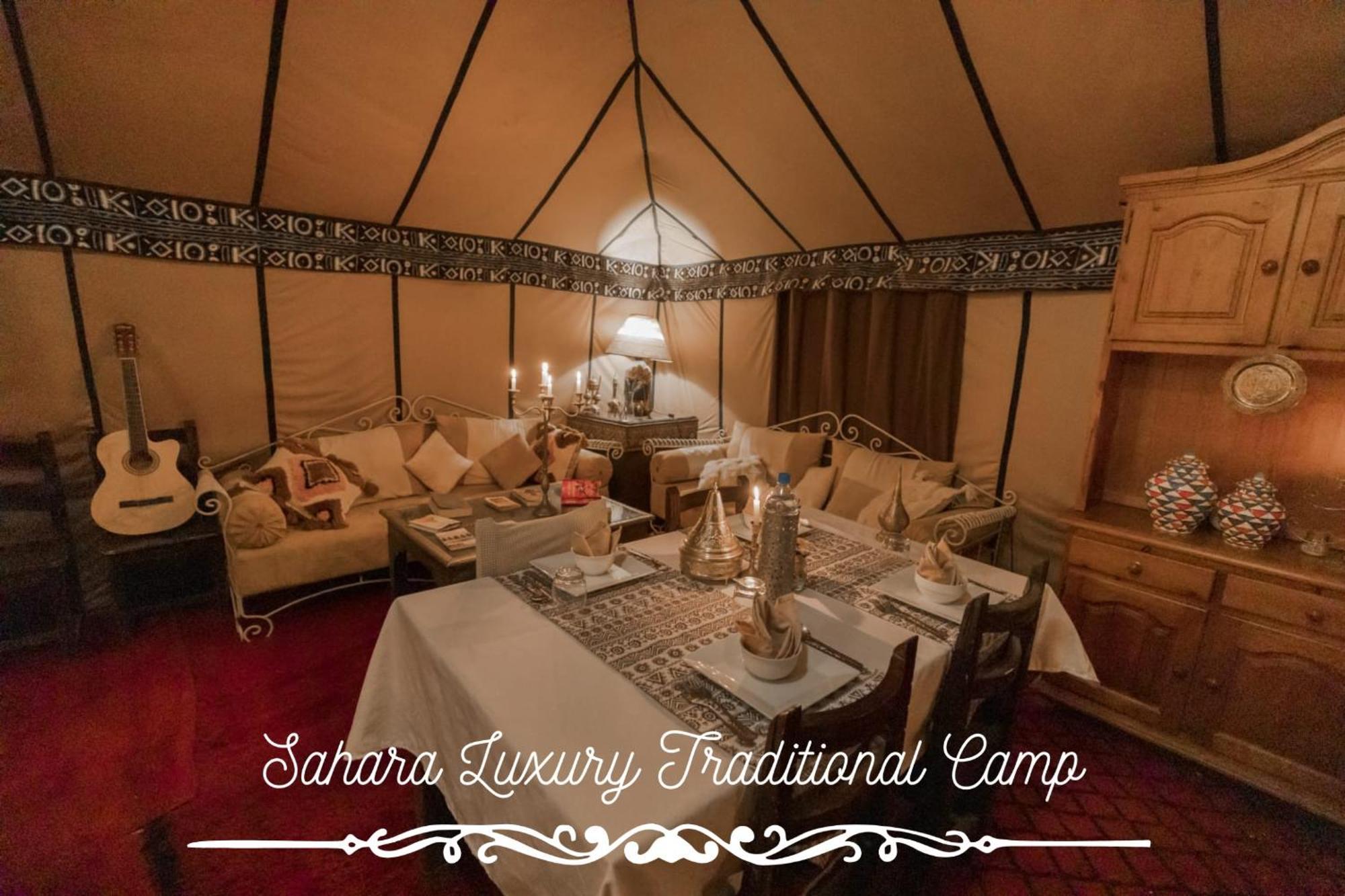 Merzouga Luxury Traditional Camp Bagian luar foto