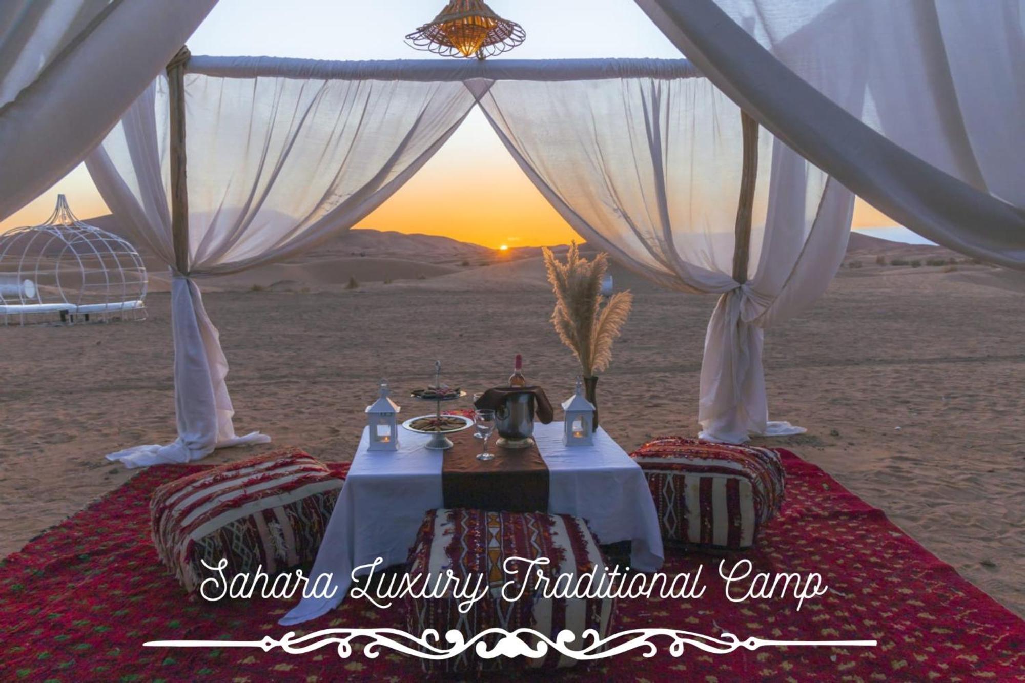 Merzouga Luxury Traditional Camp Bagian luar foto