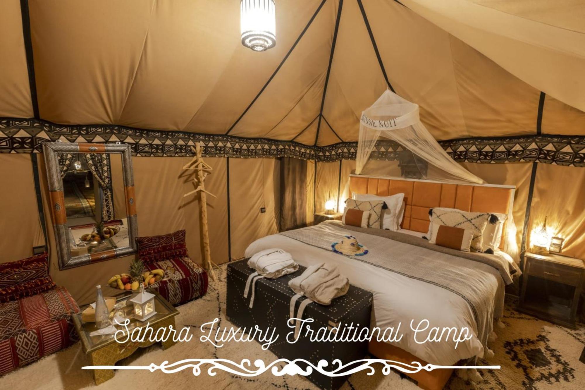 Merzouga Luxury Traditional Camp Bagian luar foto