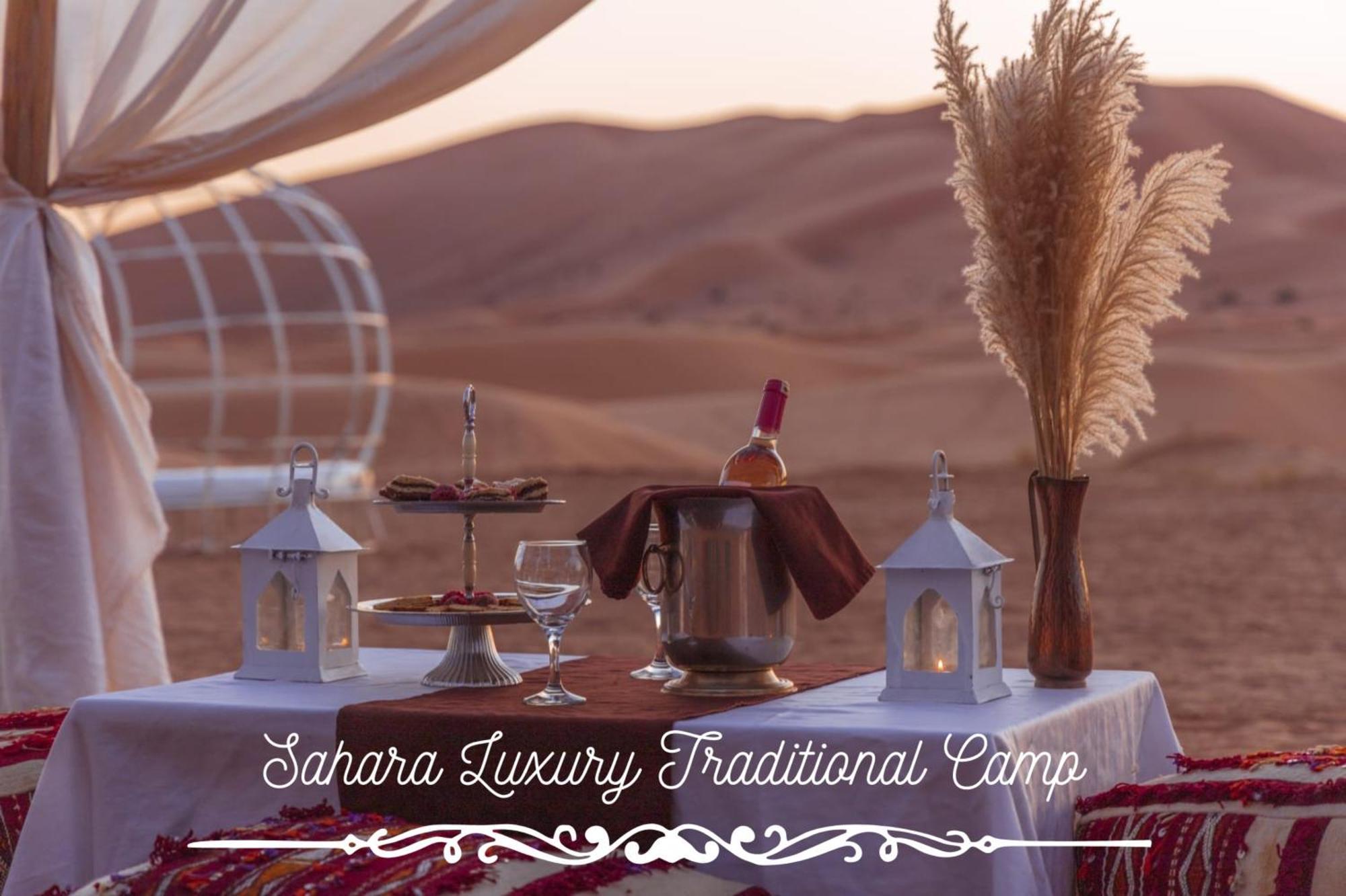 Merzouga Luxury Traditional Camp Bagian luar foto