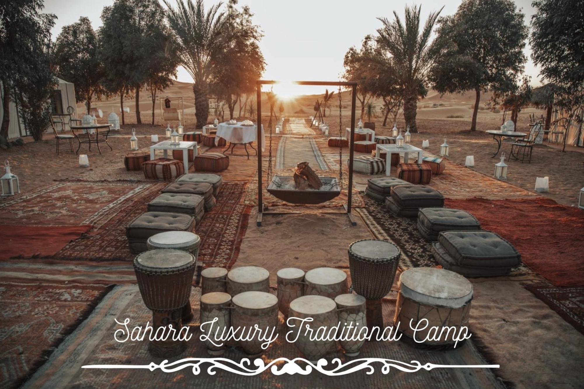 Merzouga Luxury Traditional Camp Bagian luar foto