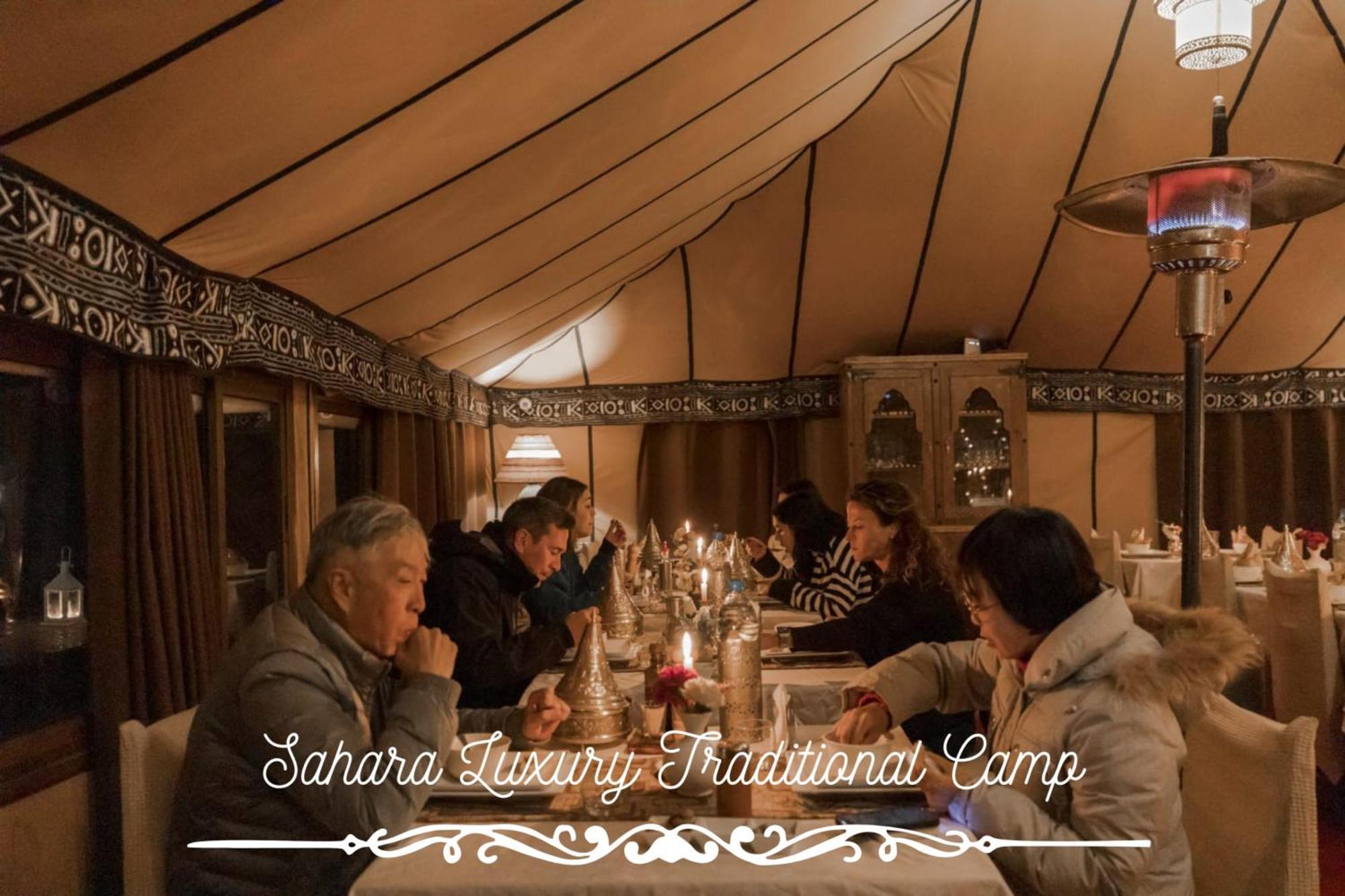 Merzouga Luxury Traditional Camp Bagian luar foto